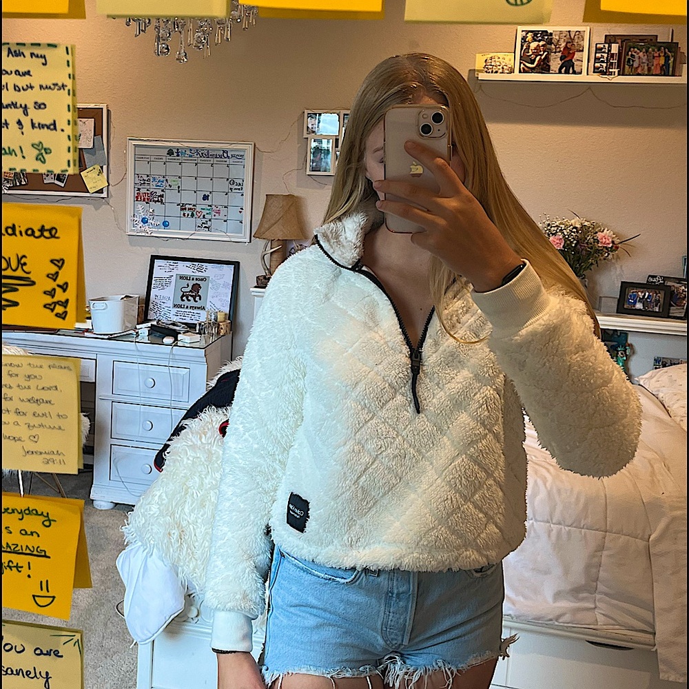 Calvin Klein NWT Performance White Jacket | Color: Cream | Woman’s S